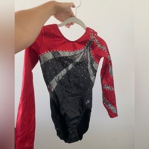 GK leotard. Worn for competitions.
